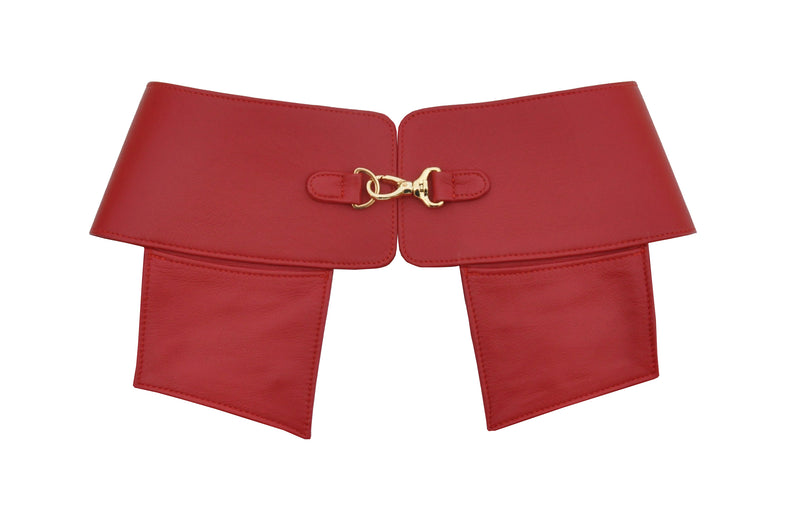 Boardroom Pocket Belt in Lipstick Red – Alexa Stone