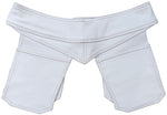 Denim Pocket Belt: Meredith style in White