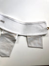 Boardroom Pocket Belt in Electric White - SAMPLE size 2