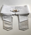 Boardroom Pocket Belt in Electric White - SAMPLE size 2
