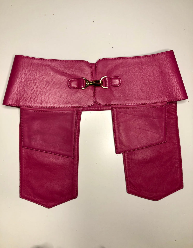 Boardroom Pocket Belt in Hot Pink - SAMPLE size 4