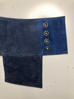 Corset Suede Pocket Belt in Twilight - SAMPLE size S